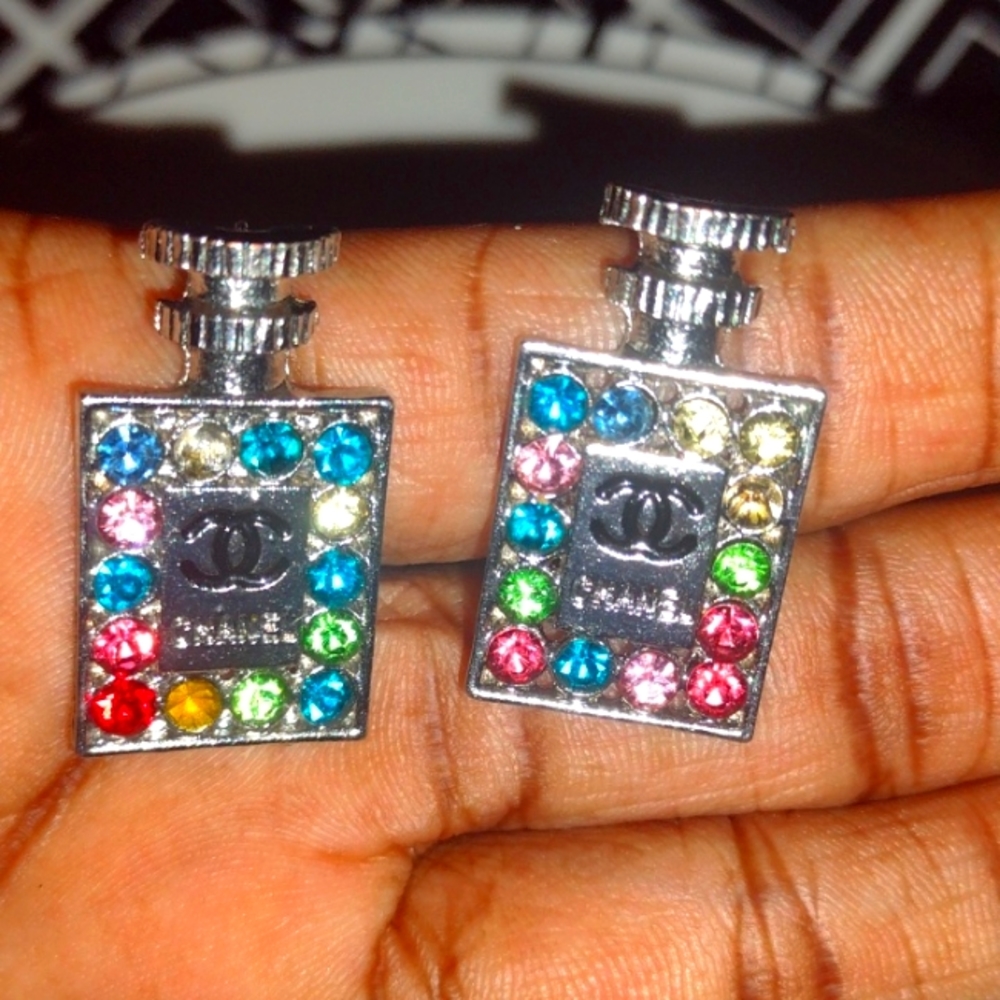 Number 5 perfume Earrings